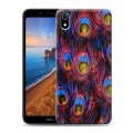 Дизайнерский силиконовый чехол для Xiaomi RedMi 7A Павлины