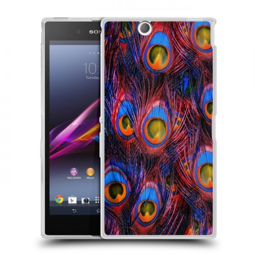 Дизайнерский пластиковый чехол для Sony Xperia Z Ultra  Павлины