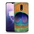 Дизайнерский пластиковый чехол для OnePlus 7 Павлины