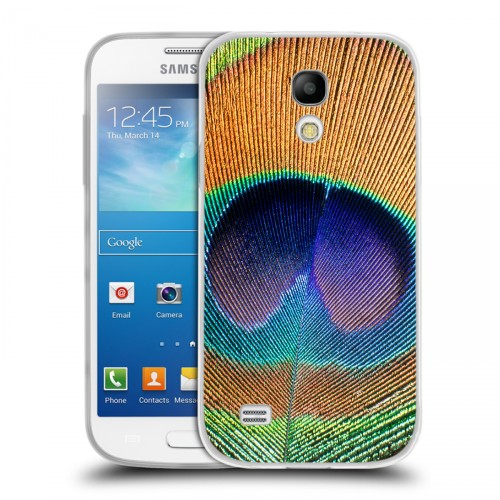 Дизайнерский пластиковый чехол для Samsung Galaxy S4 Mini  Павлины