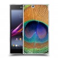 Дизайнерский пластиковый чехол для Sony Xperia Z Ultra  Павлины