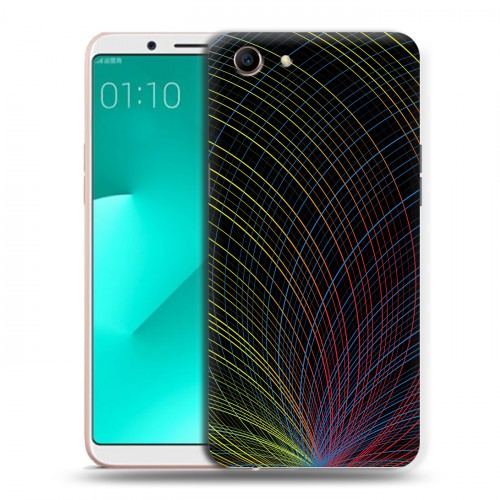 Дизайнерский пластиковый чехол для OPPO A83 Павлины