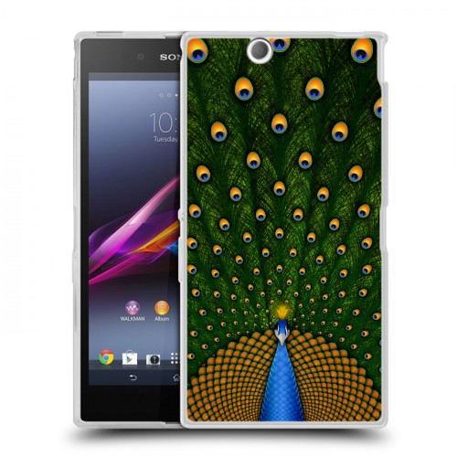 Дизайнерский пластиковый чехол для Sony Xperia Z Ultra  Павлины