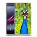 Дизайнерский пластиковый чехол для Sony Xperia Z Ultra  Павлины