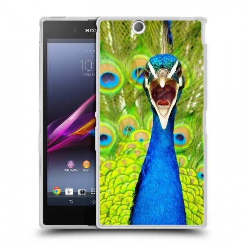 Дизайнерский пластиковый чехол для Sony Xperia Z Ultra  Павлины