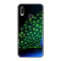 Дизайнерский силиконовый чехол для Huawei P20 Lite Павлины