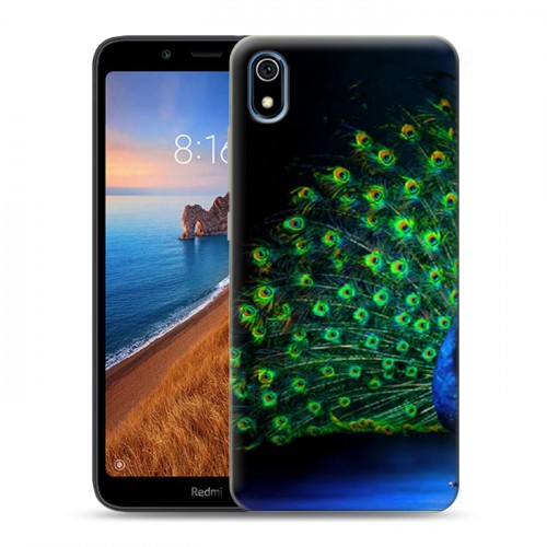 Дизайнерский силиконовый чехол для Xiaomi RedMi 7A Павлины