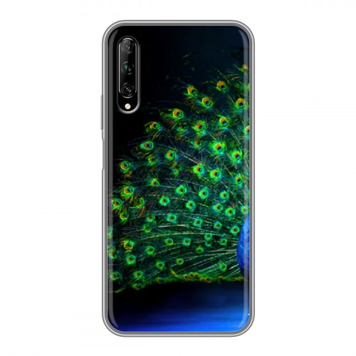 Дизайнерский силиконовый чехол для Huawei Y9s Павлины