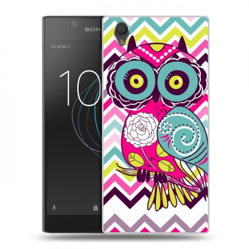 Дизайнерский пластиковый чехол для Sony Xperia L1 Совы