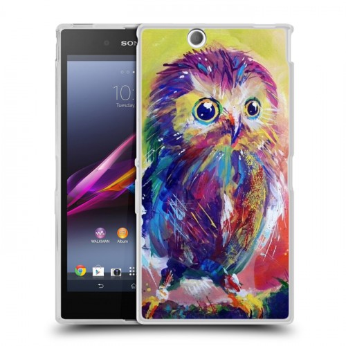 Дизайнерский пластиковый чехол для Sony Xperia Z Ultra  Совы