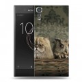 Дизайнерский пластиковый чехол для Sony Xperia XZs Совы