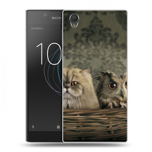 Дизайнерский пластиковый чехол для Sony Xperia L1 Совы