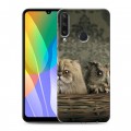 Дизайнерский пластиковый чехол для Huawei Y6p Совы