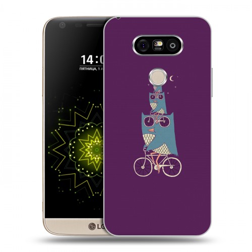 Дизайнерский пластиковый чехол для LG G5 Совы