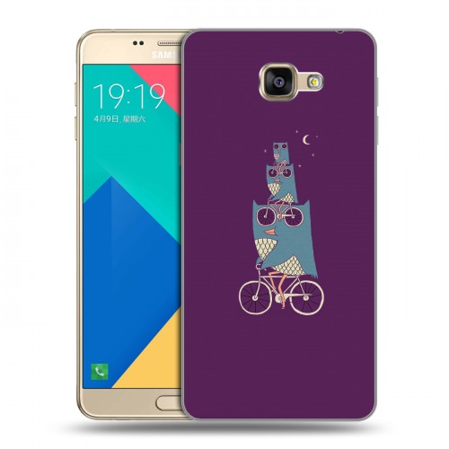 Дизайнерский силиконовый чехол для Samsung Galaxy A9 Совы