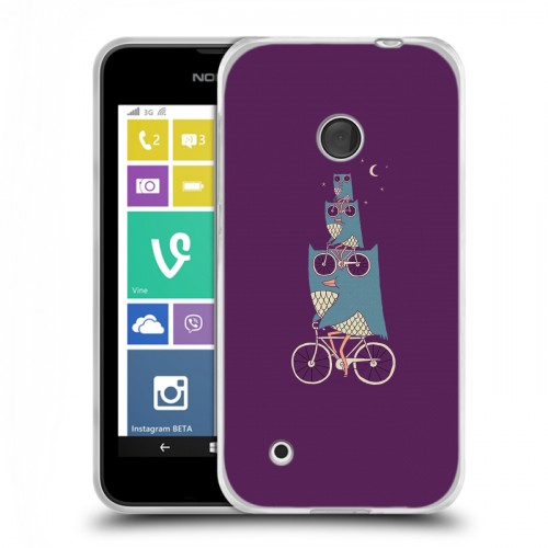 Дизайнерский пластиковый чехол для Nokia Lumia 530 Совы