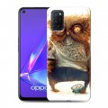 Дизайнерский пластиковый чехол для OPPO A52 Совы