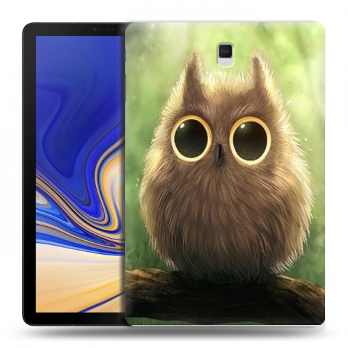Дизайнерский силиконовый чехол для Samsung Galaxy Tab S4 Совы