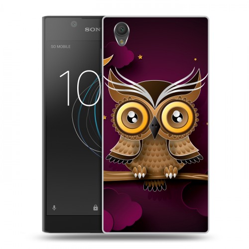 Дизайнерский пластиковый чехол для Sony Xperia L1 Совы