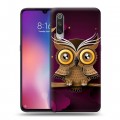 Дизайнерский силиконовый с усиленными углами чехол для Xiaomi Mi9 Совы