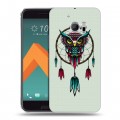 Дизайнерский пластиковый чехол для HTC 10 Совы