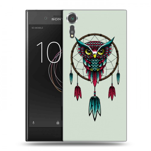 Дизайнерский пластиковый чехол для Sony Xperia XZs Совы