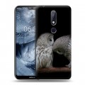 Дизайнерский пластиковый чехол для Nokia 6.1 Plus Совы