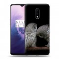 Дизайнерский пластиковый чехол для OnePlus 7 Совы