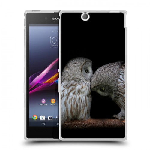 Дизайнерский пластиковый чехол для Sony Xperia Z Ultra  Совы