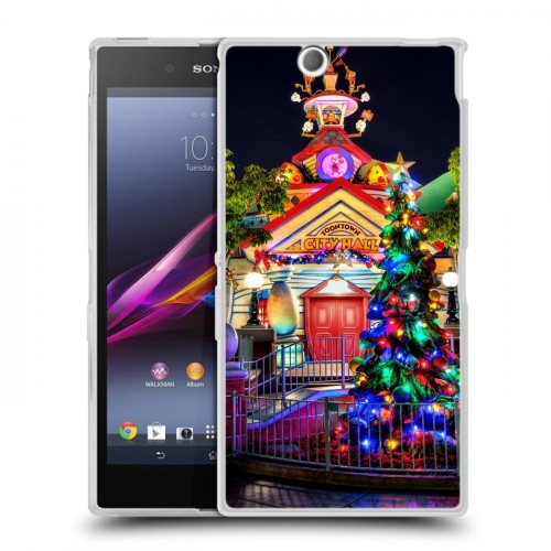 Дизайнерский пластиковый чехол для Sony Xperia Z Ultra  Новогодняя елка