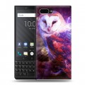 Дизайнерский пластиковый чехол для BlackBerry KEY2 Совы