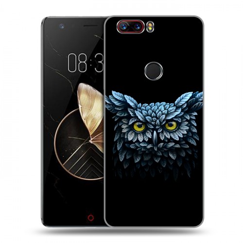 Дизайнерский пластиковый чехол для ZTE Nubia Z17 Совы