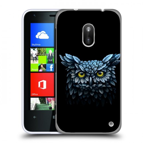 Дизайнерский пластиковый чехол для Nokia Lumia 620 Совы