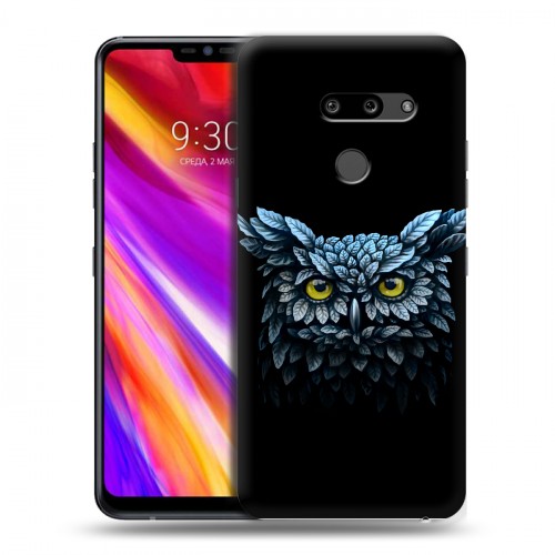 Дизайнерский пластиковый чехол для LG G8 ThinQ Совы