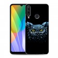 Дизайнерский пластиковый чехол для Huawei Y6p Совы