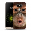 Дизайнерский пластиковый чехол для LG G5 Обезьяны