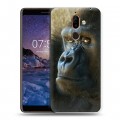 Дизайнерский пластиковый чехол для Nokia 7 Plus Обезьяны