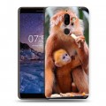 Дизайнерский пластиковый чехол для Nokia 7 Plus Обезьяны