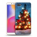 Дизайнерский пластиковый чехол для Xiaomi RedMi 6A Новогодняя елка