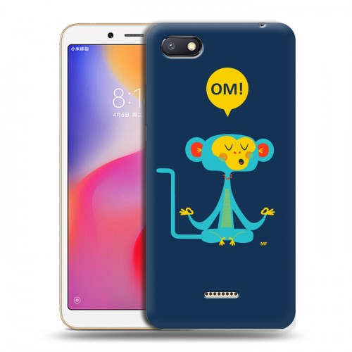 Дизайнерский пластиковый чехол для Xiaomi RedMi 6A Обезьяны