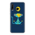 Дизайнерский силиконовый чехол для Huawei P30 Lite Обезьяны