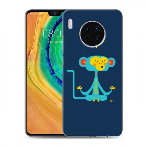 Дизайнерский пластиковый чехол для Huawei Mate 30 Обезьяны