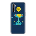 Дизайнерский силиконовый чехол для Realme 6 Обезьяны