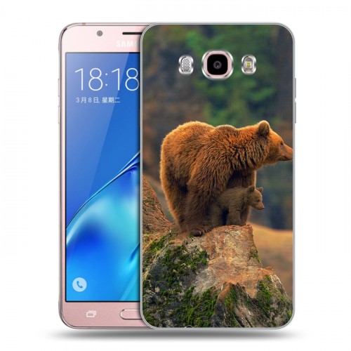 Дизайнерский силиконовый с усиленными углами чехол для Samsung Galaxy J5 (2016) Медведи