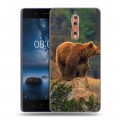 Дизайнерский пластиковый чехол для Nokia 8 Медведи