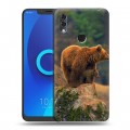 Дизайнерский силиконовый чехол для Alcatel 5V Медведи