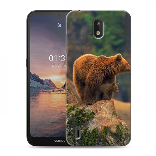 Дизайнерский силиконовый чехол для Nokia 1.3 Медведи