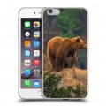 Дизайнерский силиконовый чехол для Iphone 6 Plus/6s Plus Медведи