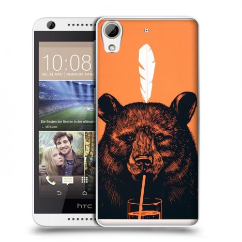 Дизайнерский силиконовый чехол для HTC Desire 626 Медведи