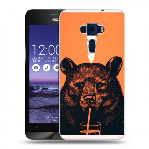 Дизайнерский пластиковый чехол для Asus ZenFone 3 5.2 Медведи